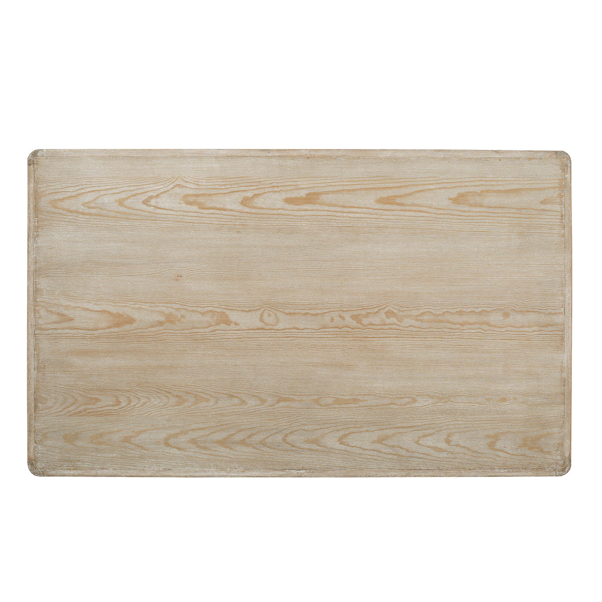 Ming Arch Coffee Table Weathered white wash 55x33