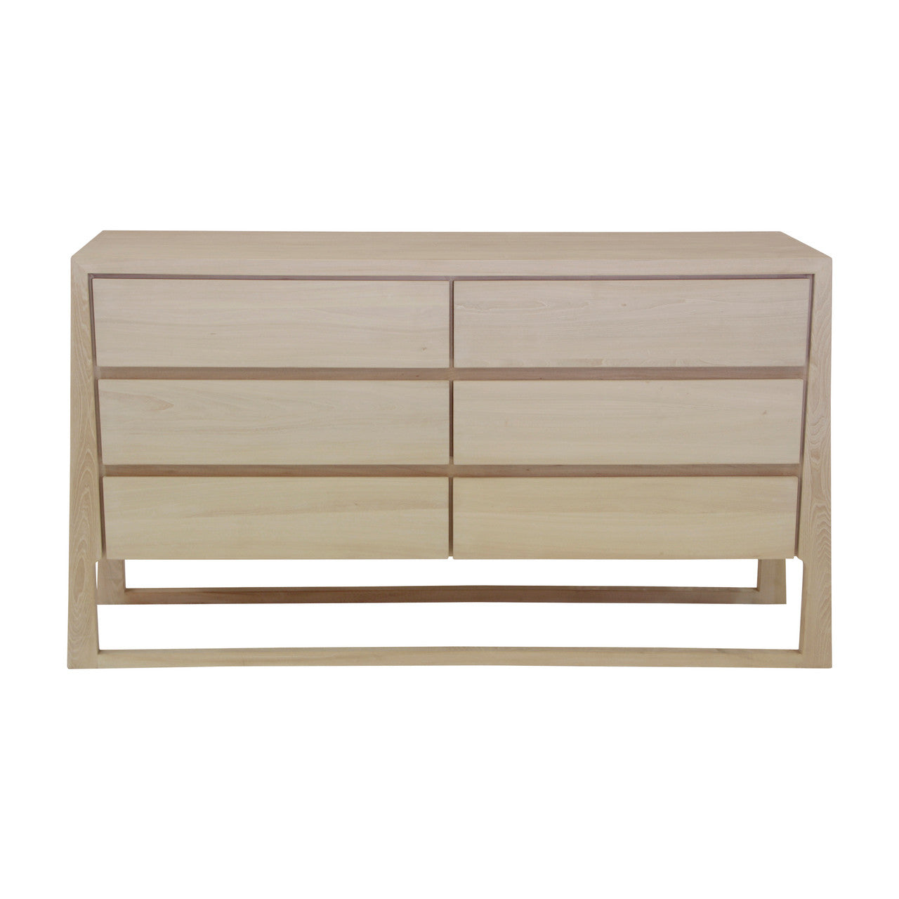 Lily Casa Vein Matched Six Drawers Dresser White Wash SALES $999 image
