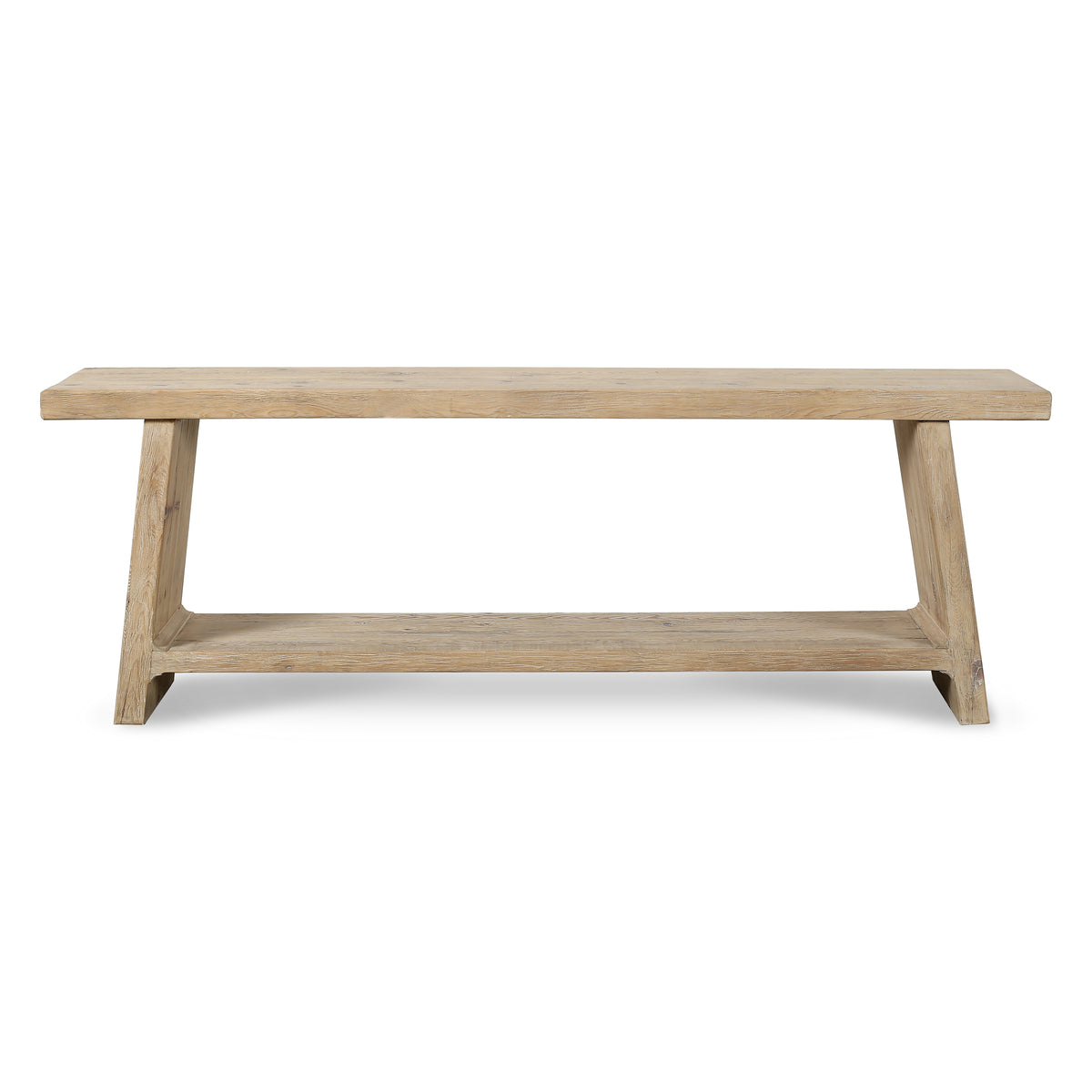 87" Ravenna Console Table Weathered Natural Pine399