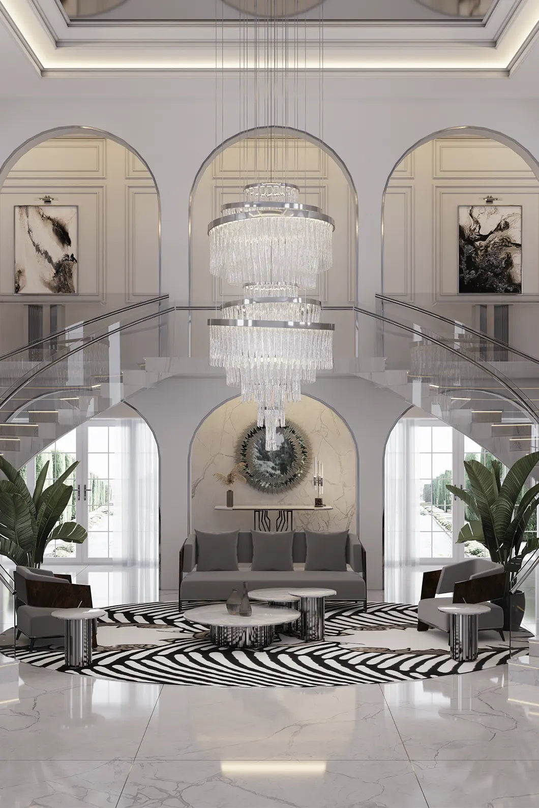Babel XL Chandelier by Luxxu – view 3
