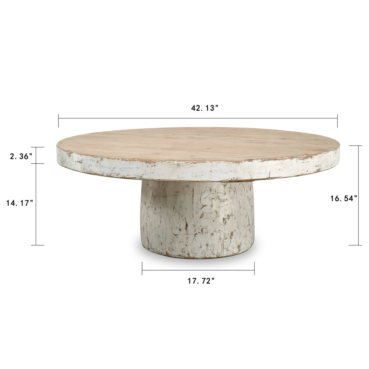 Amalfi Two Tones Mushroom Coffee Table42x42x16$1039