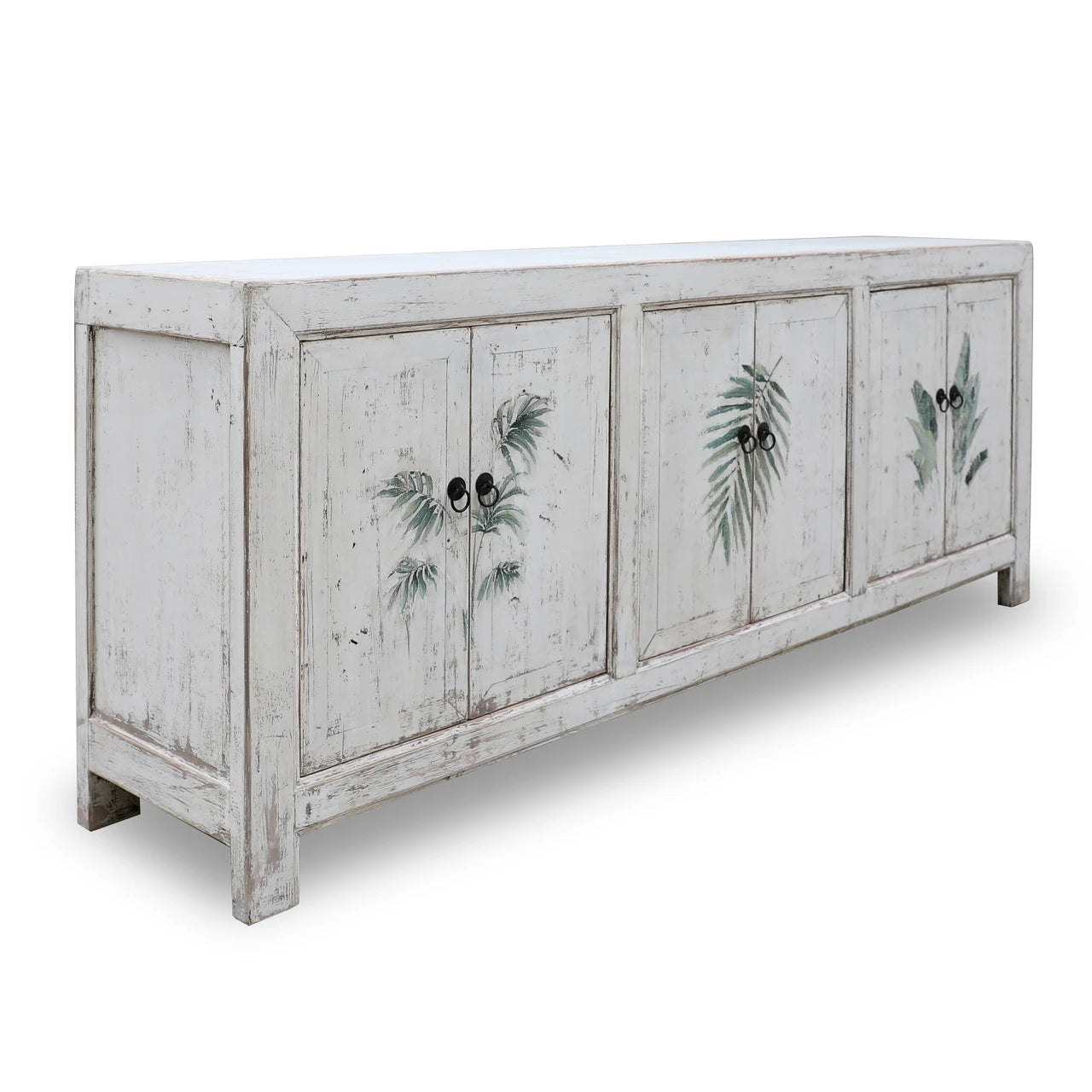 Tropea Six Door Sideboard | Distressed Reclaimed Wood