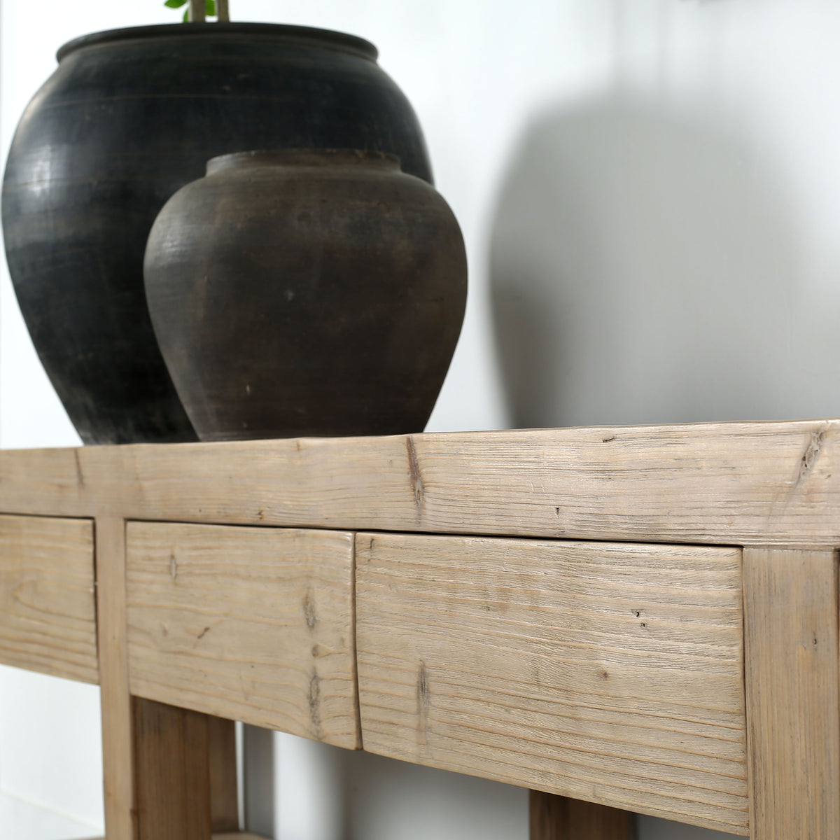 Capri console table with 6 hiding drawers 116x20x32.5H