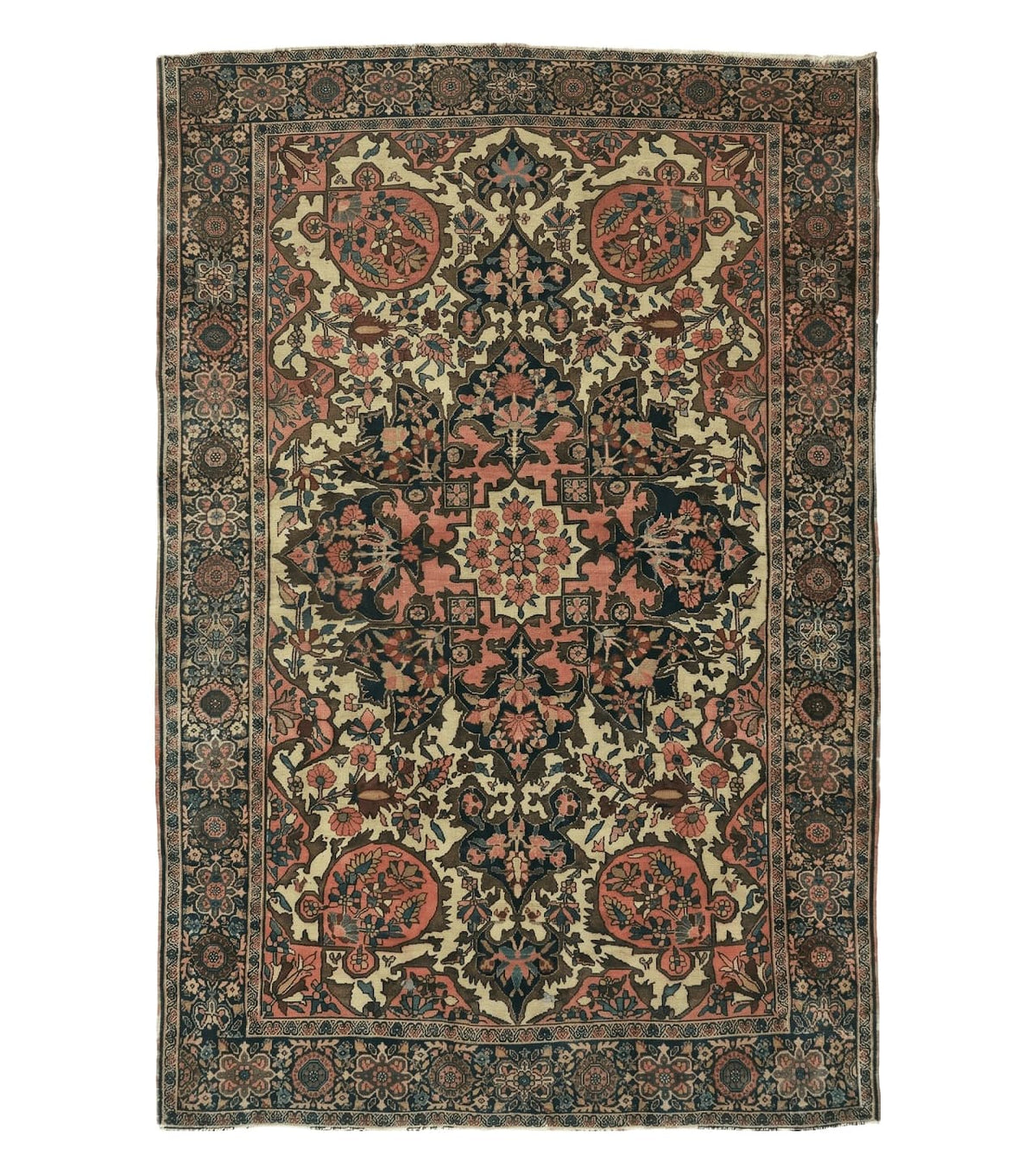 4' X 6' Antique Ultra Fine Handmade India Floral Oriental Wool Rug Carpet Nice - Jewel Rugs