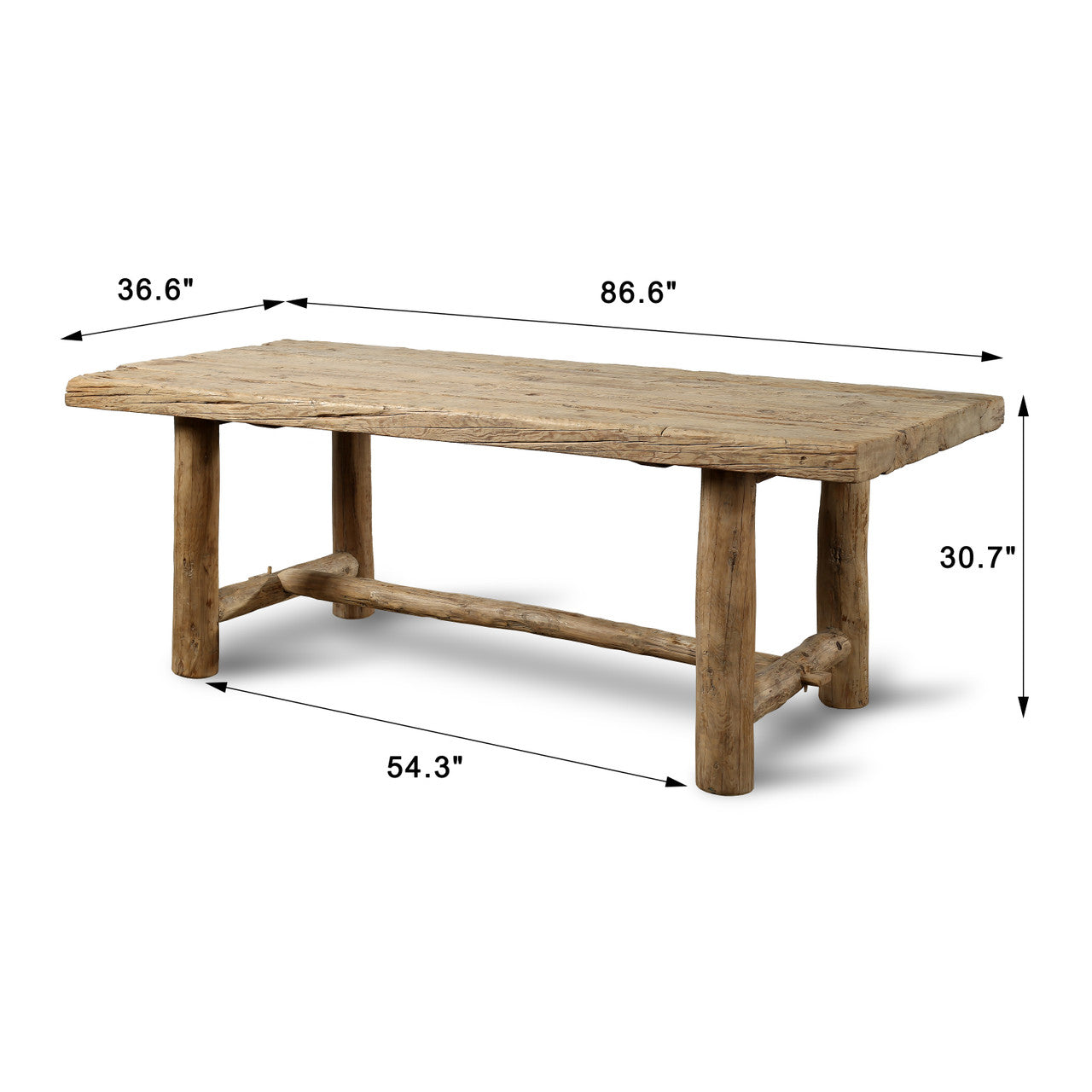 Vintage Rustic Dining Table image