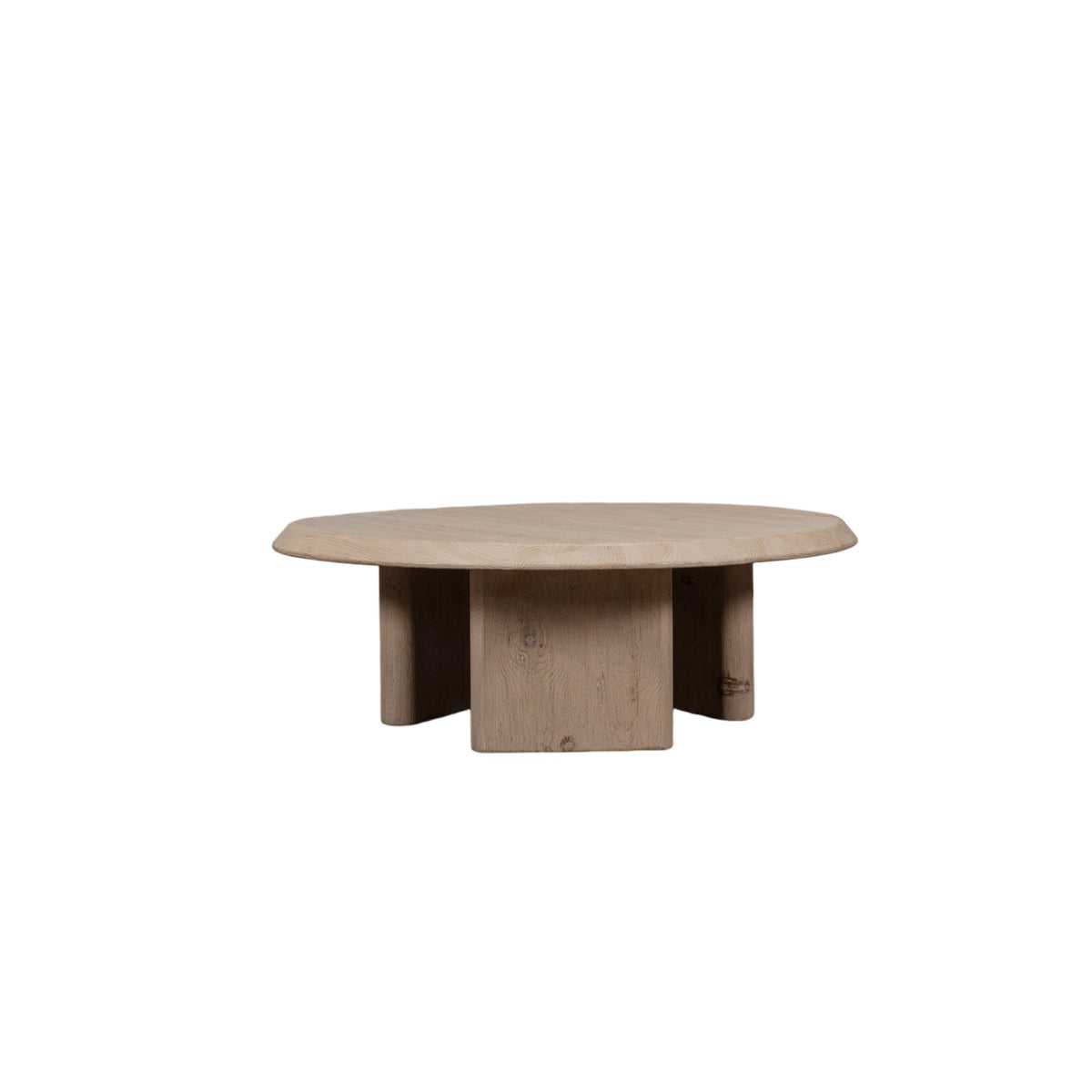 Sorrento Coffee Table-48" Round Weathered Natural