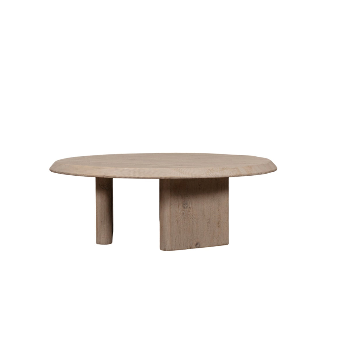 Sorrento Coffee Table-48" Round Weathered Natural