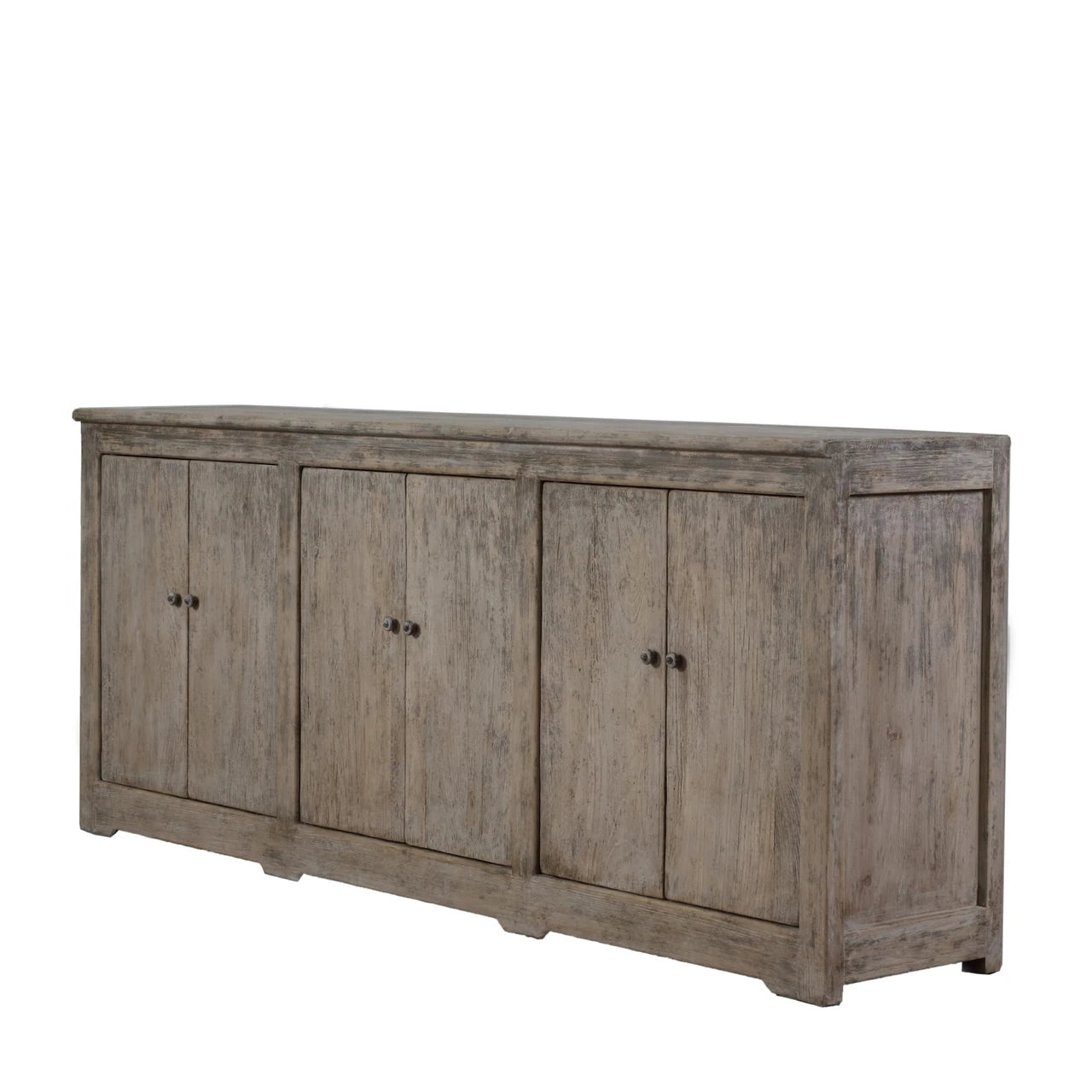 Ravello Six Door Cabinet | Weathered Natural Finish