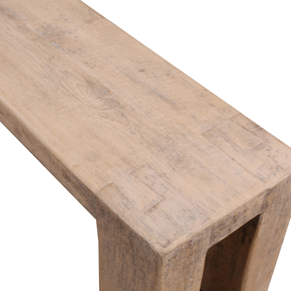 80 Inches Long Ravello Bench Weathered Gray