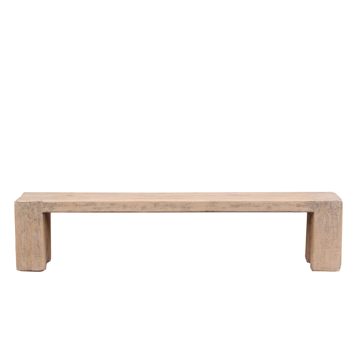 80 Inches Long Ravello Bench Weathered Gray