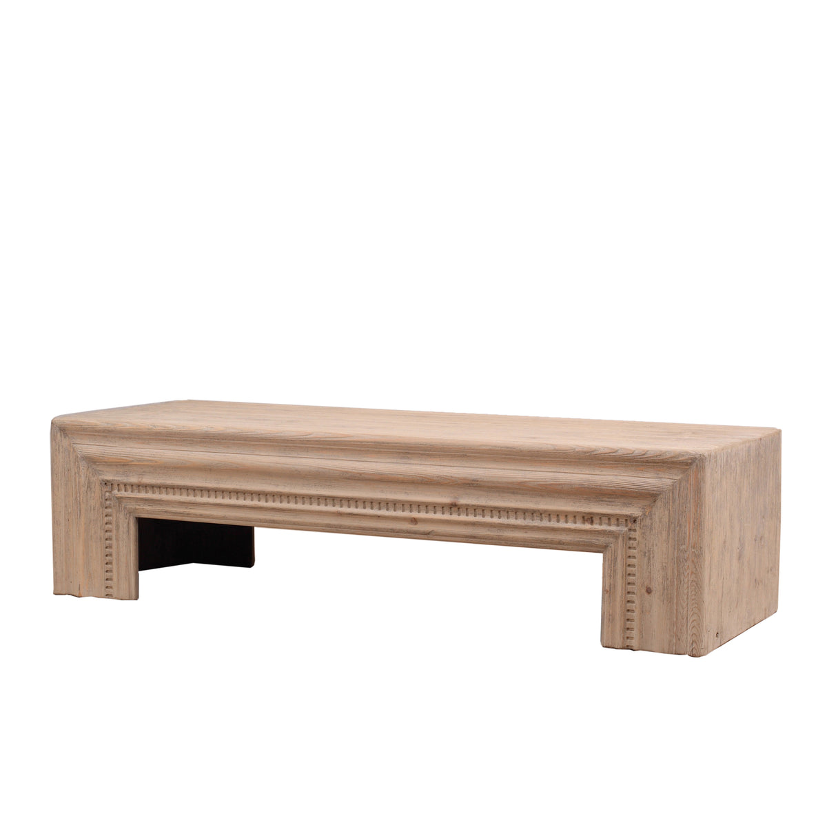 67" Long Scilla Coffee Table Large Weathered Gray/$1299