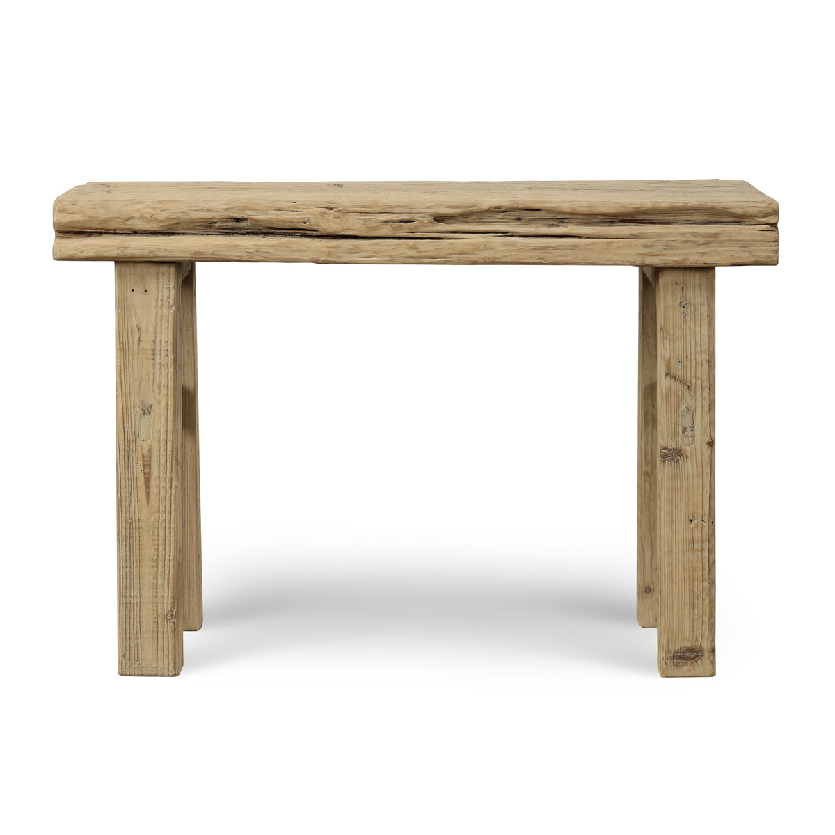 Seaside Slab Console-46" Wide Weathered Natural