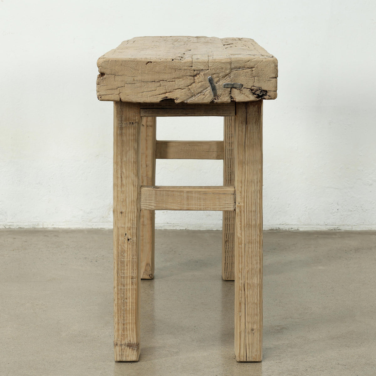 Seaside Slab Console-46" Wide Weathered Natural