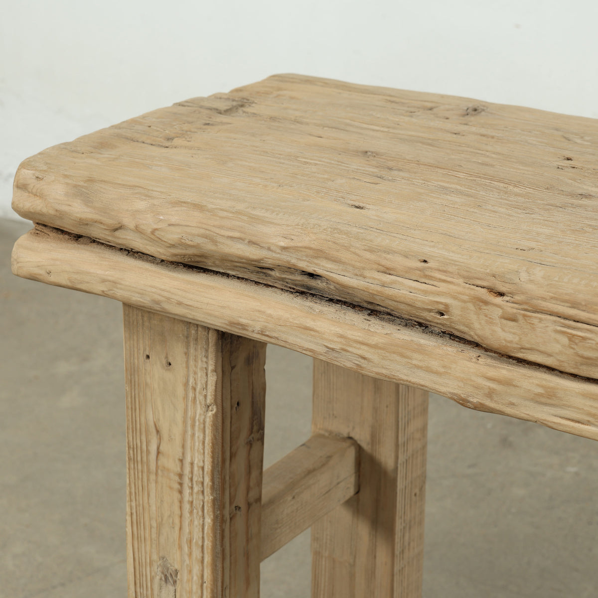 Seaside Slab Console-46" Wide Weathered Natural
