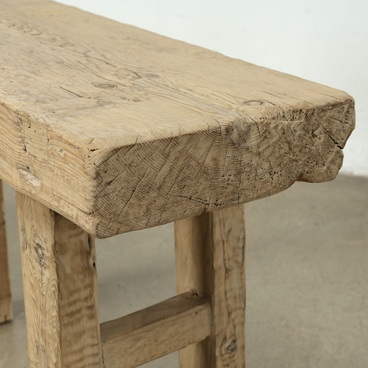 Seaside Slab Console-52" Wide Weathered Natural