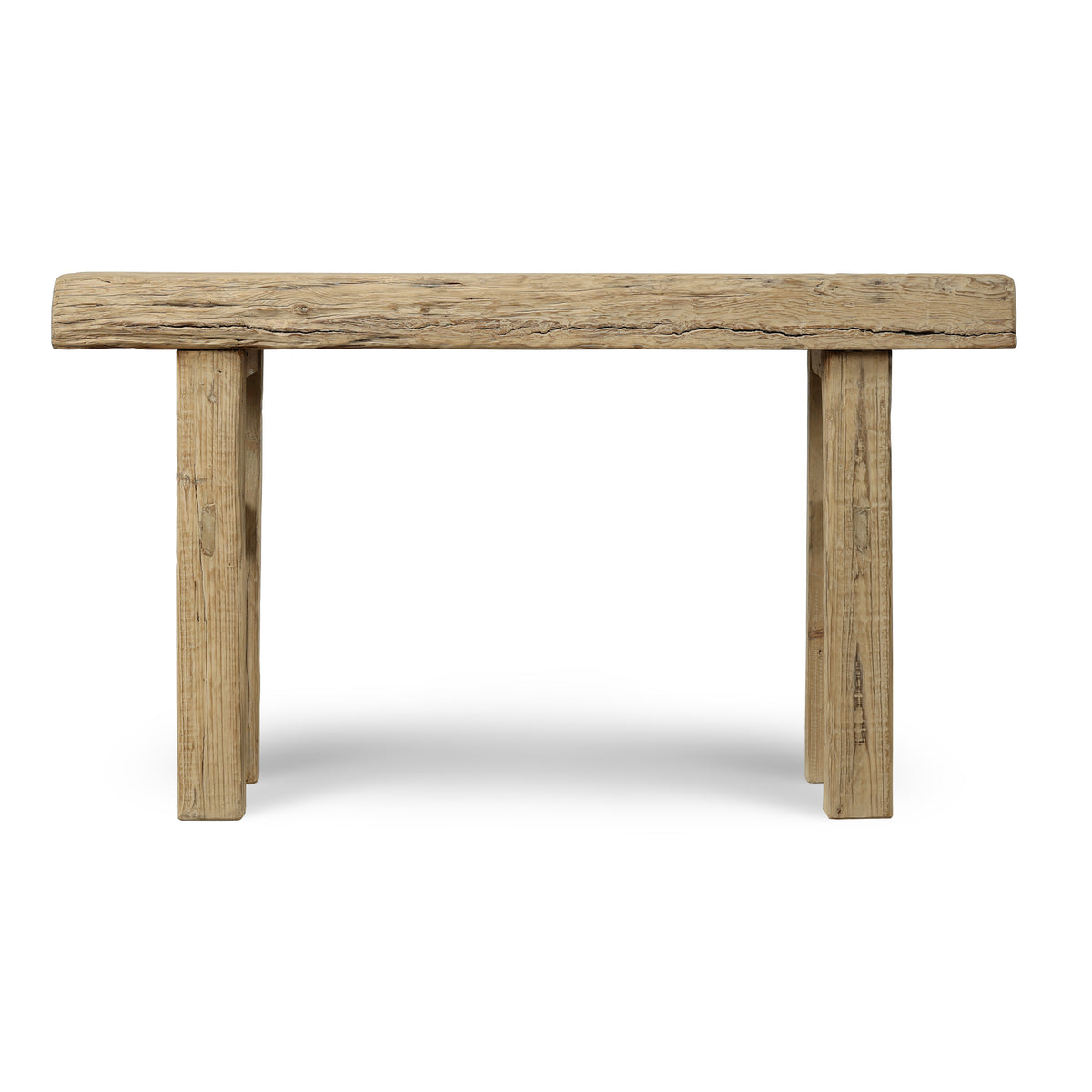 Seaside Slab Console-55" Wide Weathered Natural