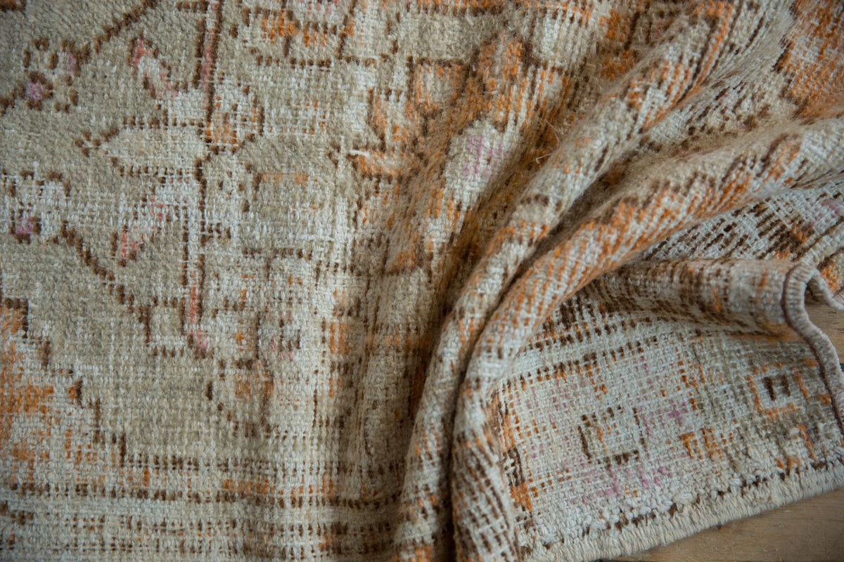2.5x4 Vintage Distressed Oushak Rug