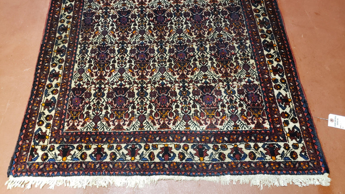 Persian Afshar Rug 3.6 x 5, Zili Sultan Pattern, Wool - Jewel Rugs, view 9