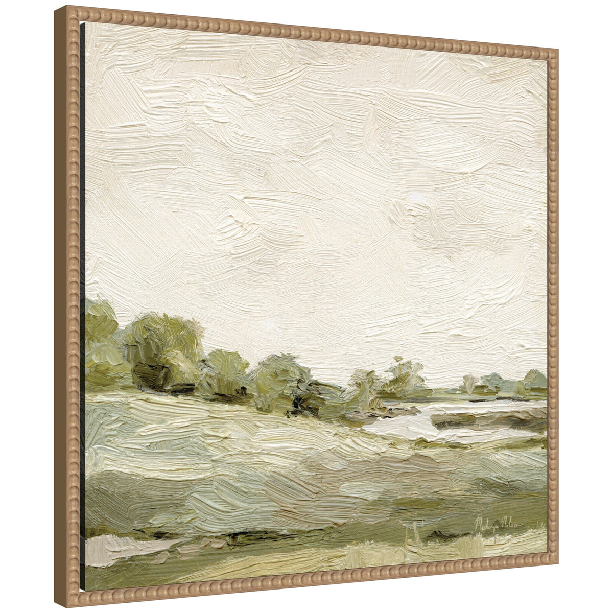 Petit View No 7 by Mackenzie Nelson Framed Canvas Wall Art Print