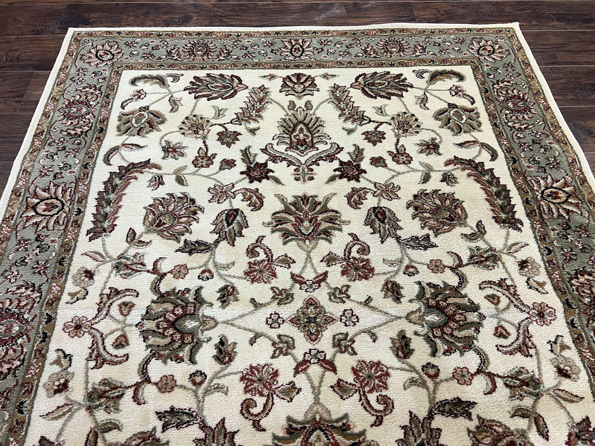 Floral Oriental Rug 5x7, Turkish Power Loomed Carpet, Traditional Design - Jewel Rugs, view 3