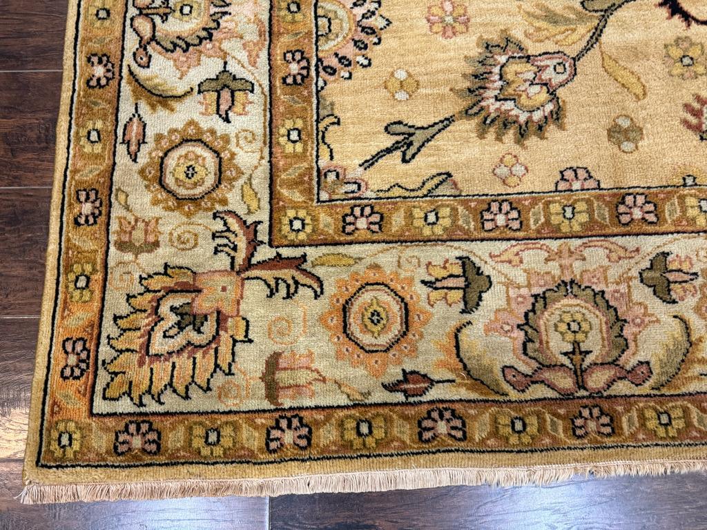 Turkish Oushak Rug 8x10, Vintage Wool Carpet - Jewel Rugs, view 9