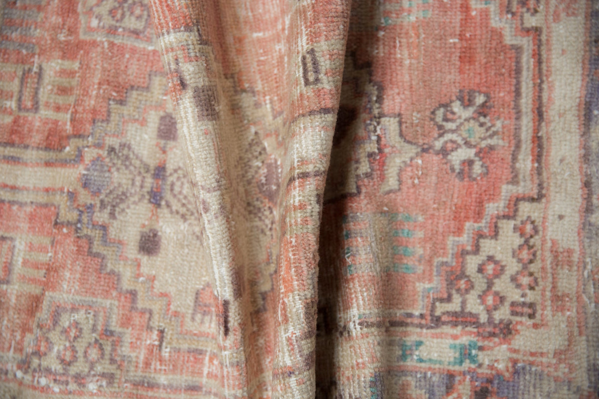 2x4 Vintage Distressed Oushak Rug Runner