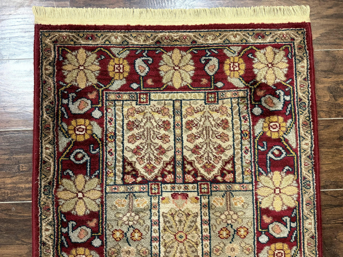 Karastan Runner Rug 2.6 x 8.6, Antique Legends Bakhtiari 2200, Vintage Wool Karastan Runner Rug, Panel Design - Jewel Rugs, view 4