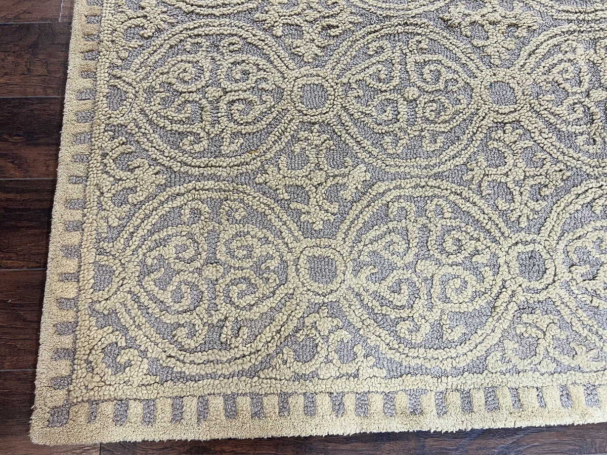 Safavieh Rug 8x10, Cambridge Rug, Wool Hand Tufted Carpet, Modern Room Sized Wool Pile Area Rug - Jewel Rugs, view 8