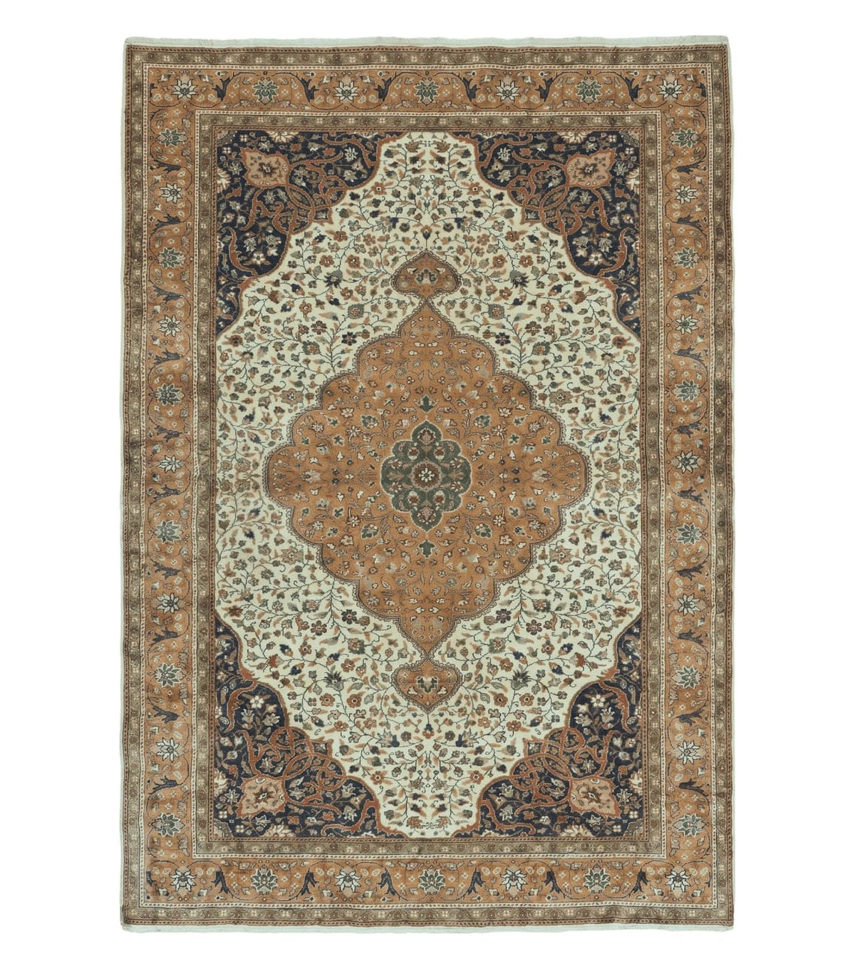 5' X 7' Vintage Handmade Turkish Sivas Silky Wool Oriental Rug Beauty Highly Detailed Traditional Home Décor - Jewel Rugs