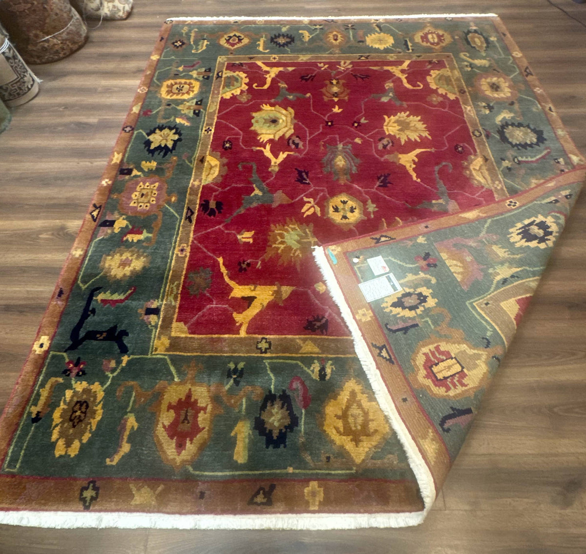 Tufenkian Rug 8x10, Tibetan Room Sized Carpet, Soft Thick Wool Pile - Jewel Rugs, view 12