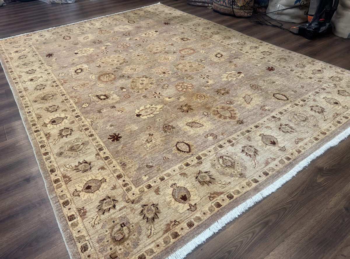 Pakistani Peshawar Rug 8x11, Indo Persian Mahal Carpet, Traditional Wool Oriental Rug - Jewel Rugs, view 13