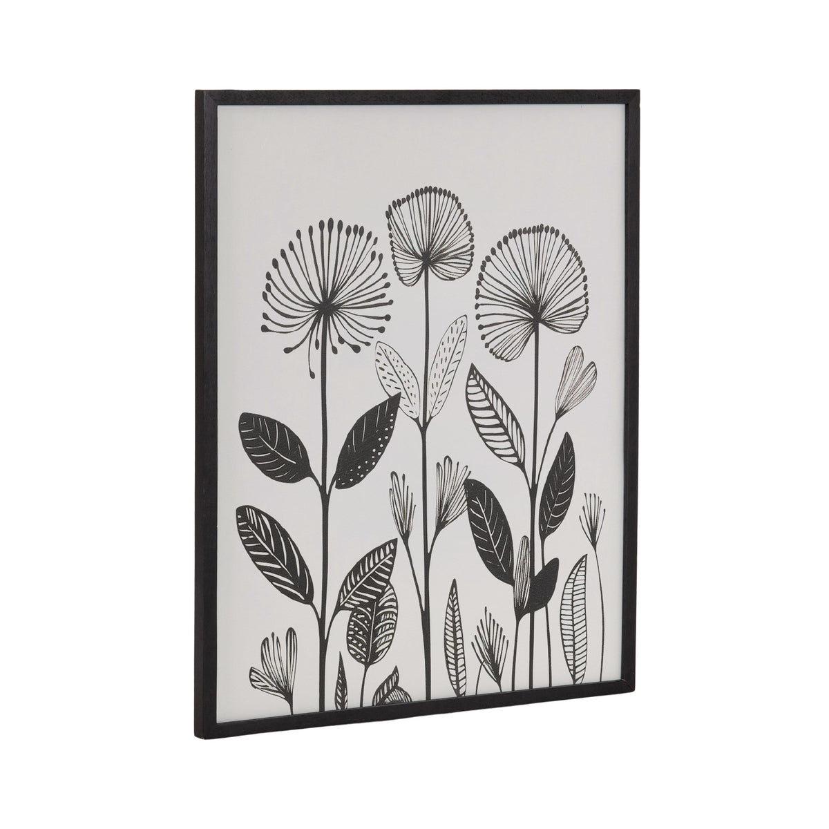 Gallery Simple Modern Linocut Botanicals Print by The Creative Bunch Studio