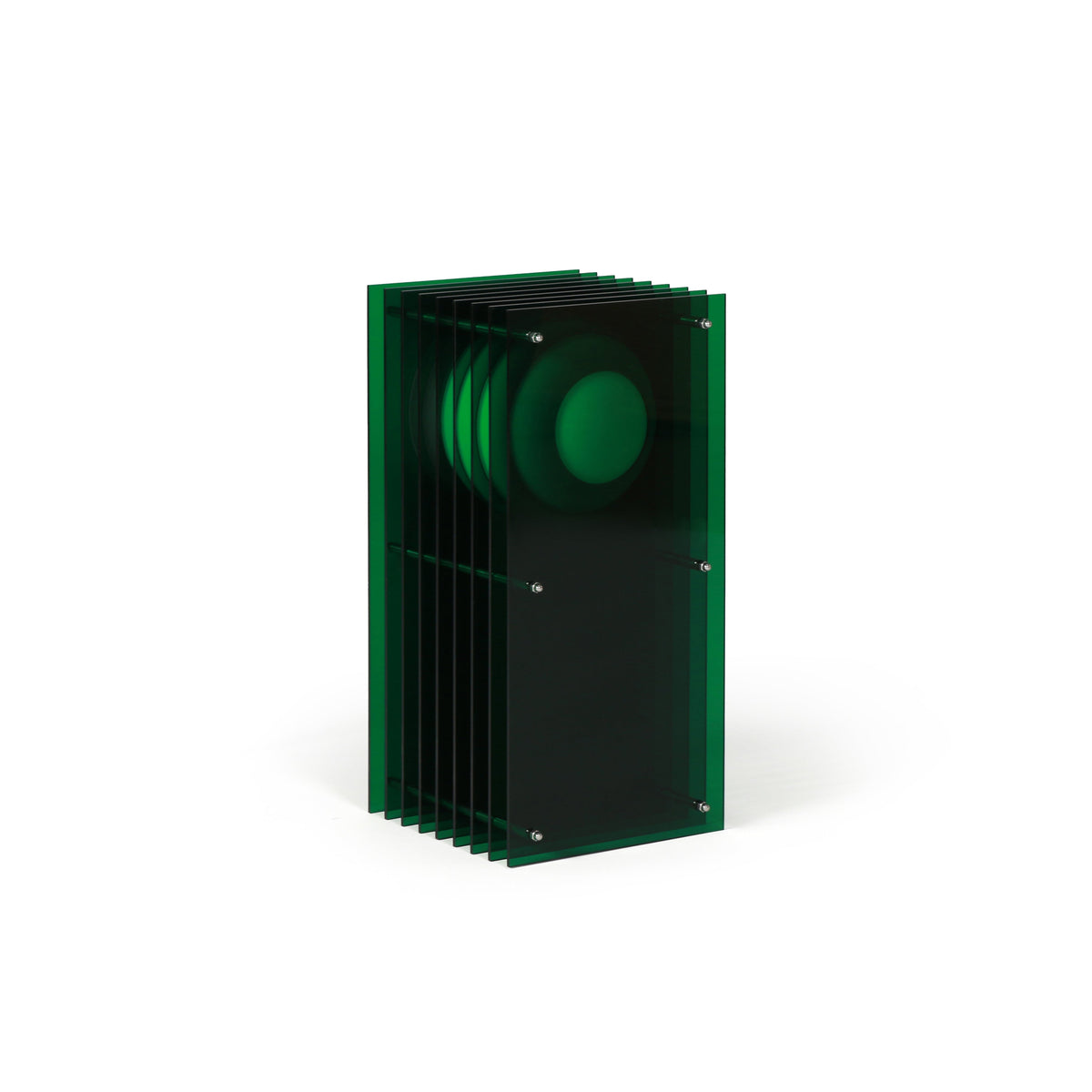 Lớp small rectangle in green acrylic