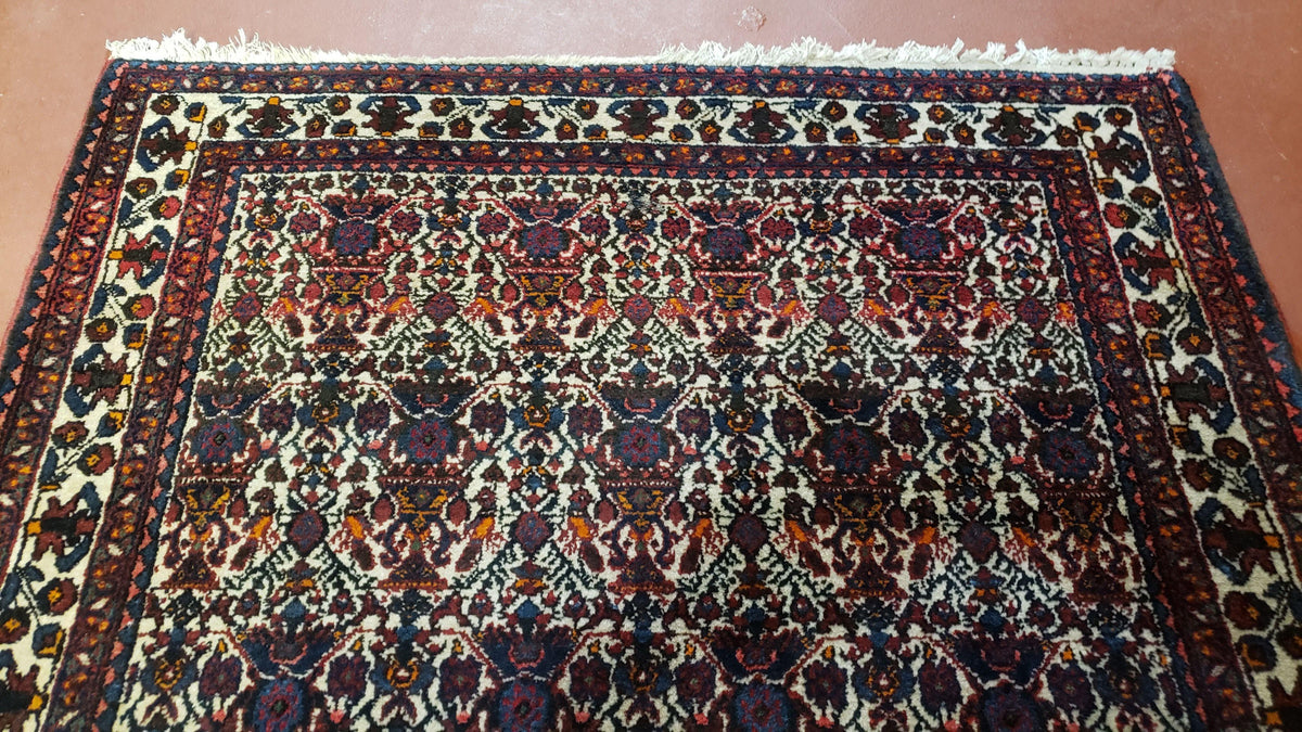 Persian Afshar Rug 3.6 x 5, Zili Sultan Pattern, Wool - Jewel Rugs, view 5