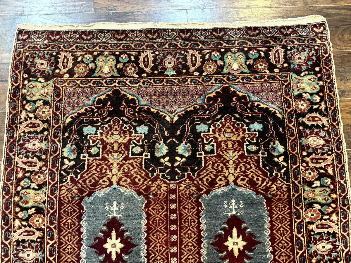 Antique Turkish Rug 4x6, Unique Rare Carpet - Jewel Rugs, view 4
