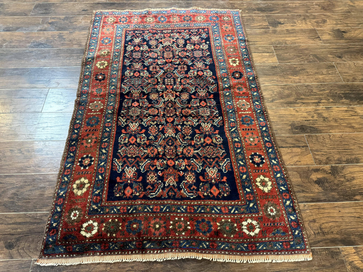 Antique Persian Tribal Rug 4x6, Kurdish Rug - Jewel Rugs, view 13