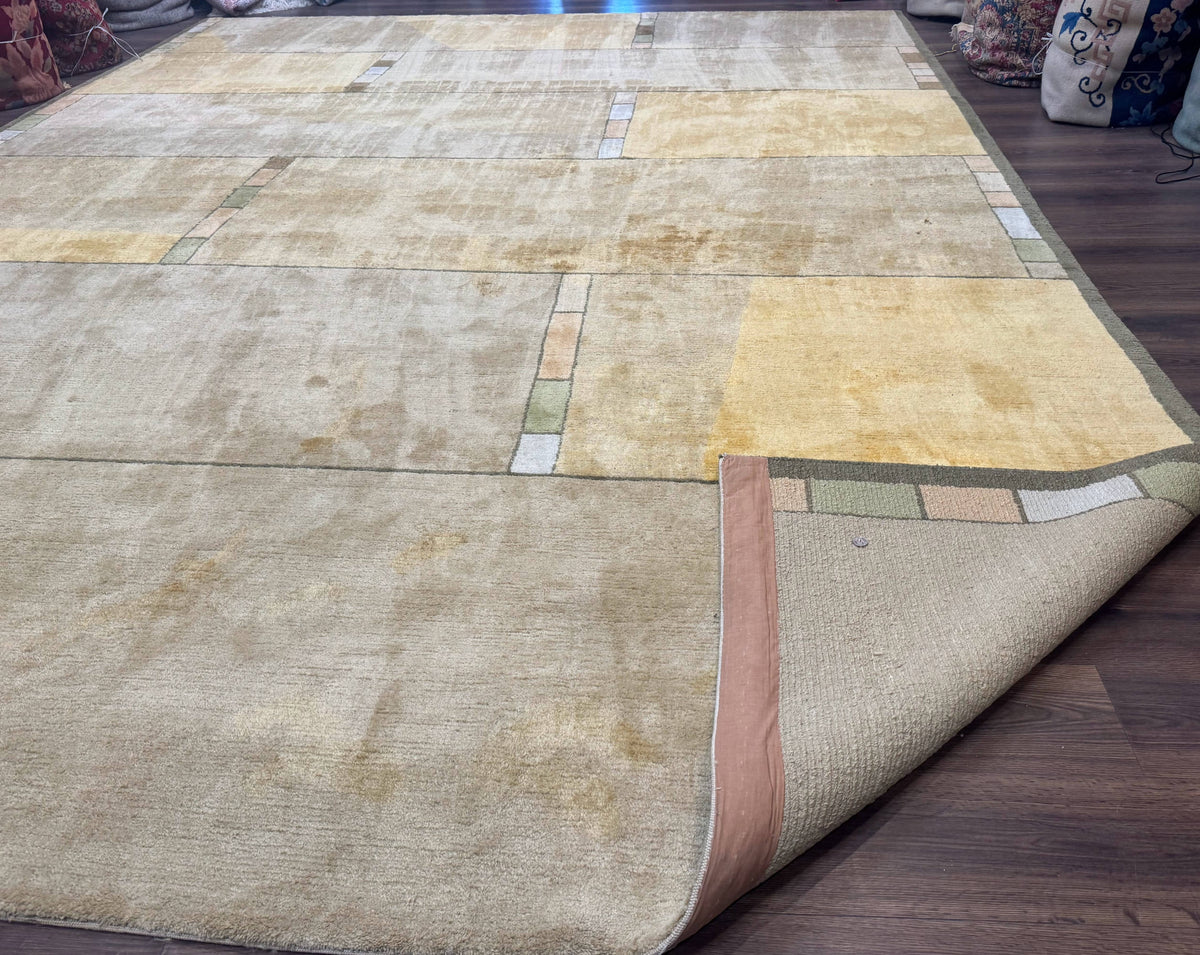 Tufenkian Tibetan Rug 12x16, Handmade Wool Modern Area Rug, Palace Size Carpet - Jewel Rugs, view 11