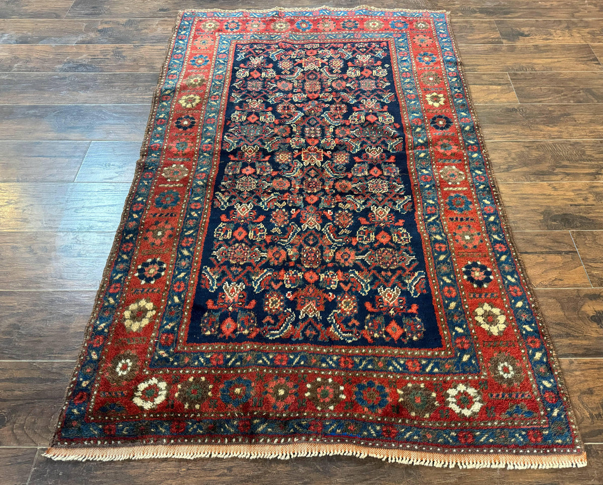 Antique Persian Tribal Rug 4x6, Kurdish Rug - Jewel Rugs, view 2