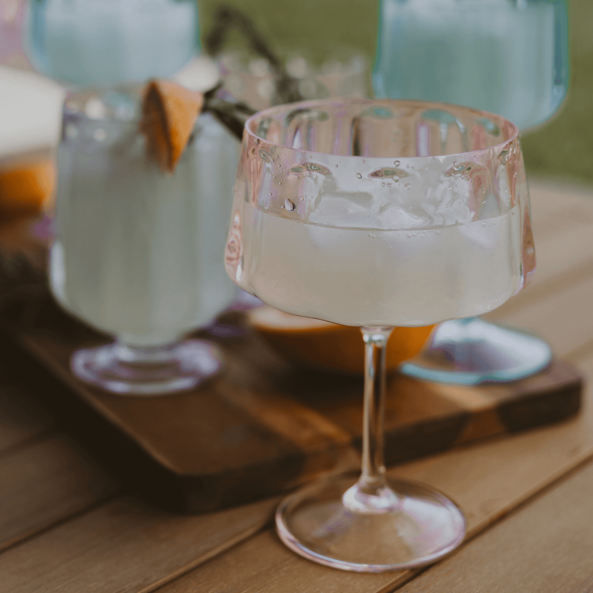 Outdoor Plastic Coupe Drinkware - Sweet Water Decor, view 5