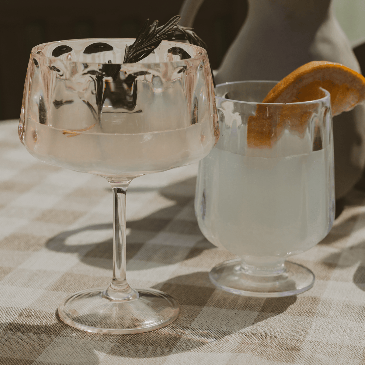 Outdoor Plastic Goblet Drinkware - Sweet Water Decor, view 5