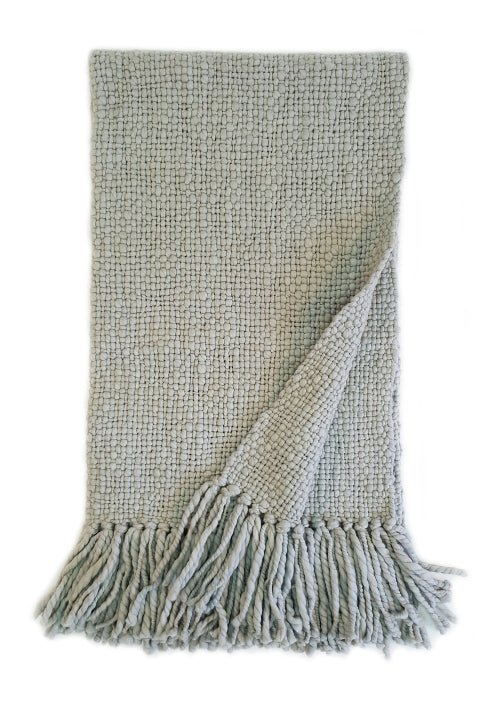 Alma Merino Wool Throw Blanket - Homelosophy, view 3