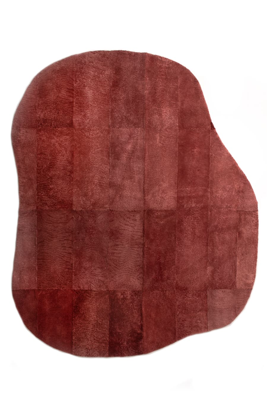 AMOEBA - Shaped Shearling Rug - Homelosophy, view 2