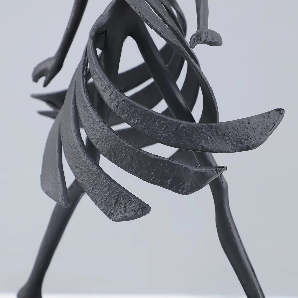 Abstract Dancing Lady Sculpture for Modern Home Decor