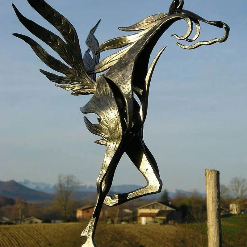 Abstract Modern Horse Sculpture Antique Table Decor