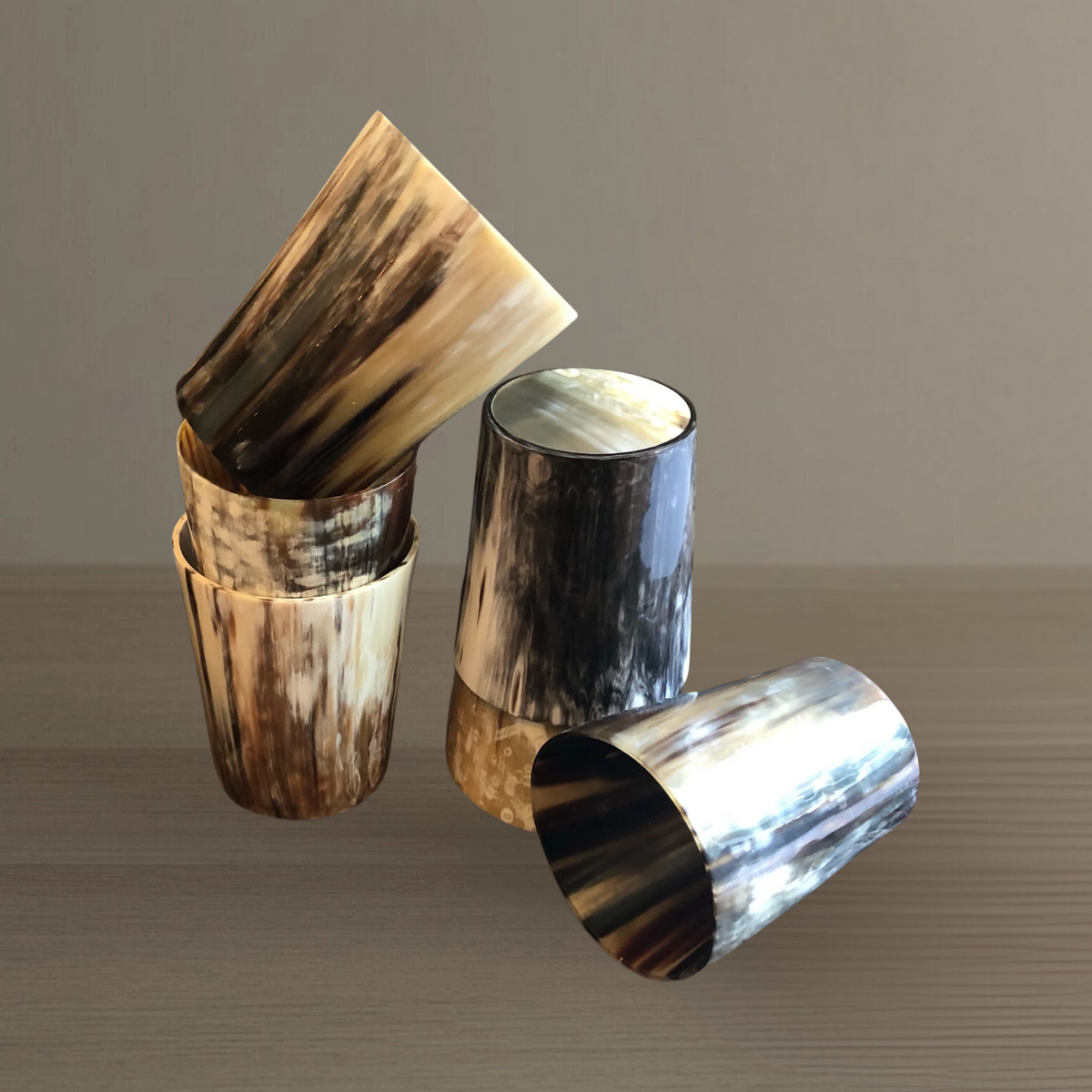 Ahote Ankole Horn Glass - Source by Studio Skara, view 2