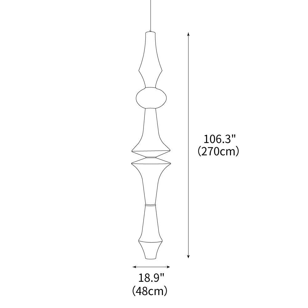 Akari E Pendant Light 12.2"