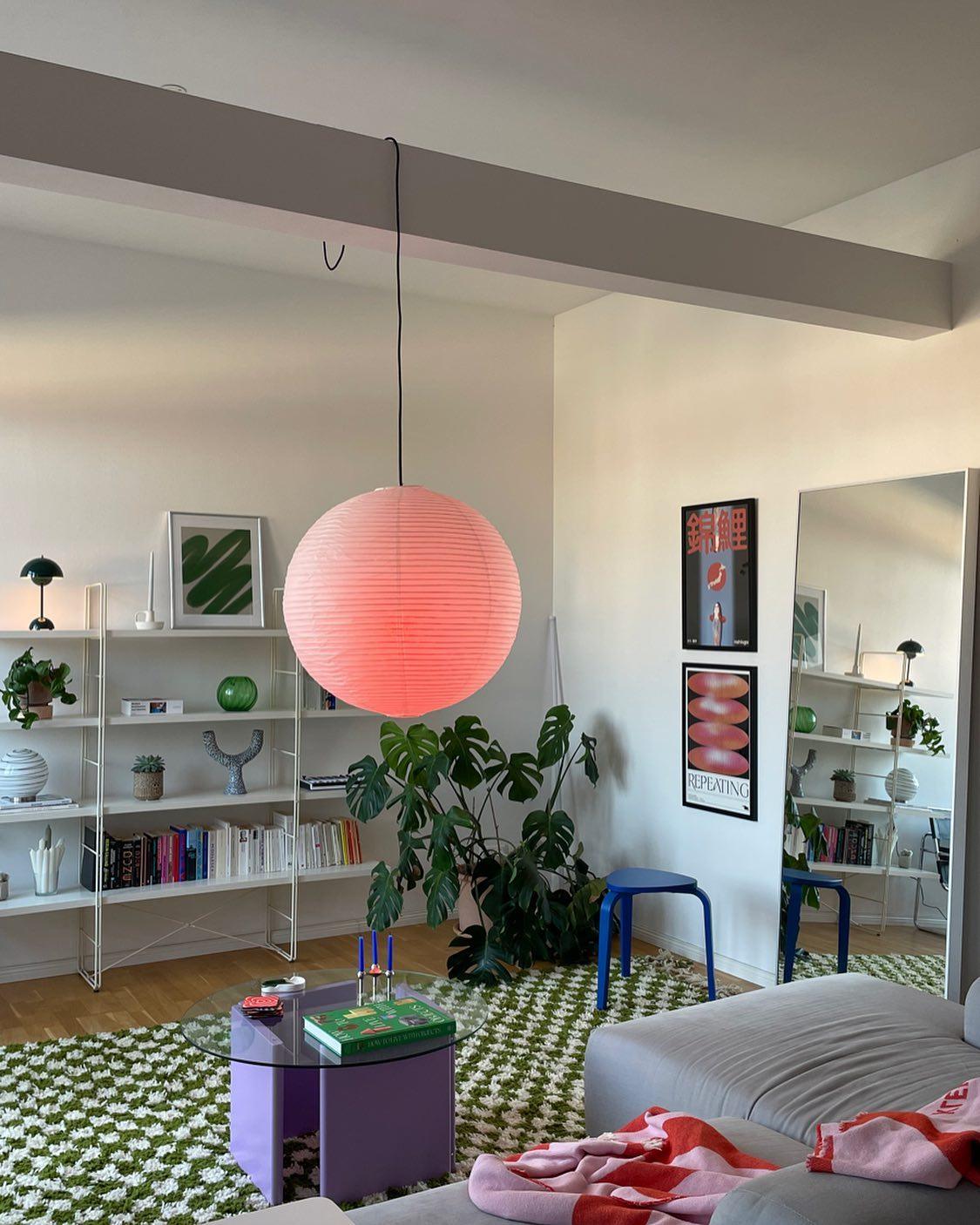 Akari A Pendant Swag Light 15.7"