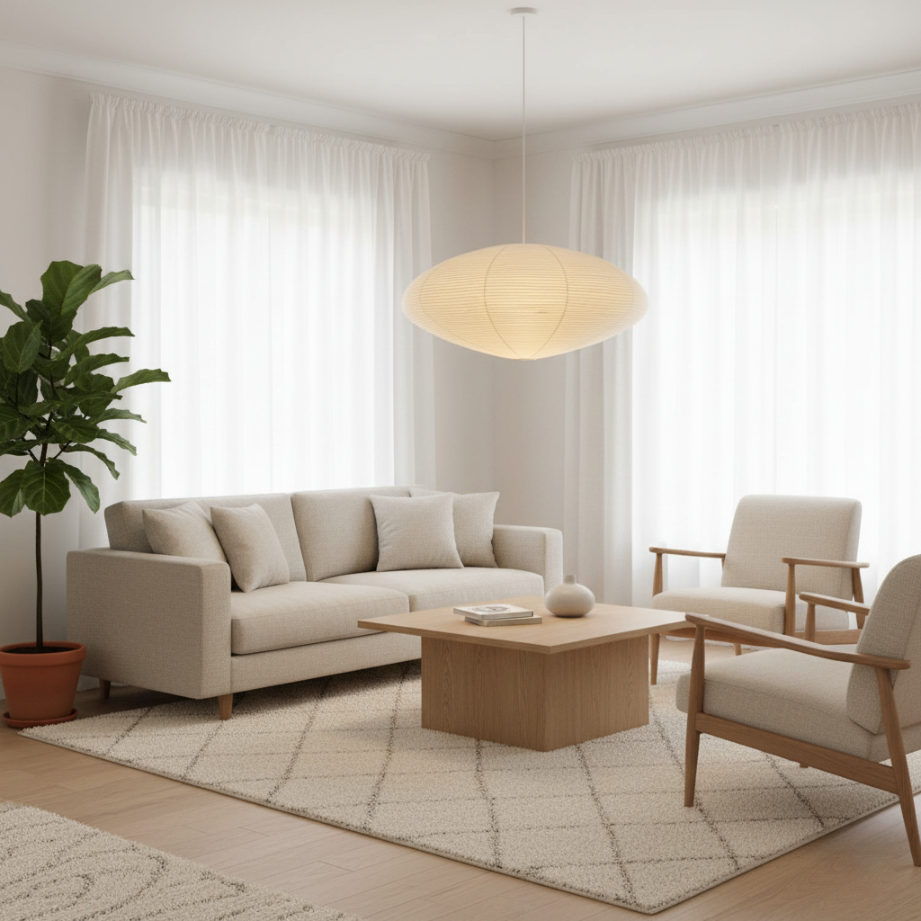 Akari Oval Pendant Light