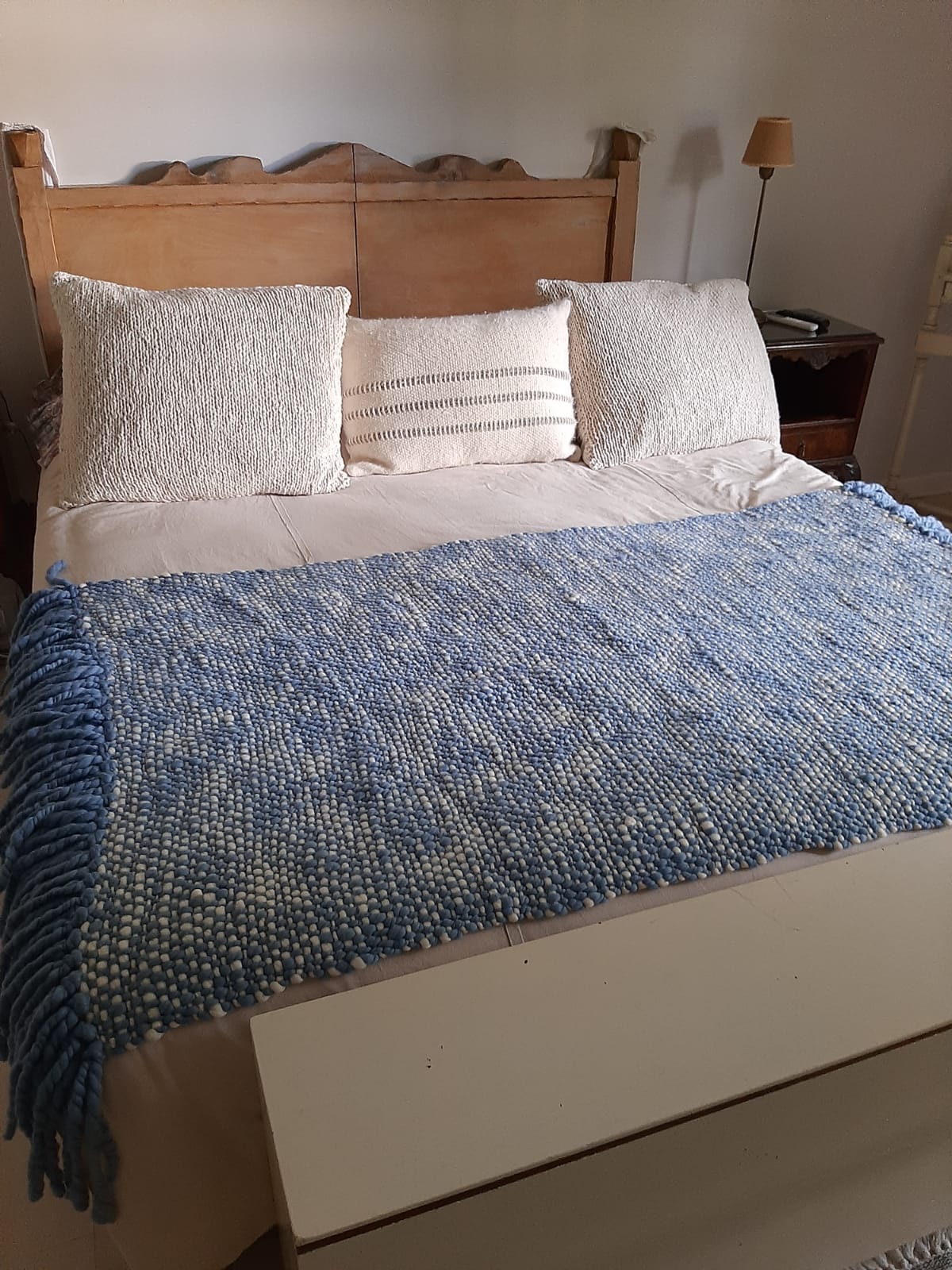 Alma Merino Wool Throw Blanket - Homelosophy, view 14