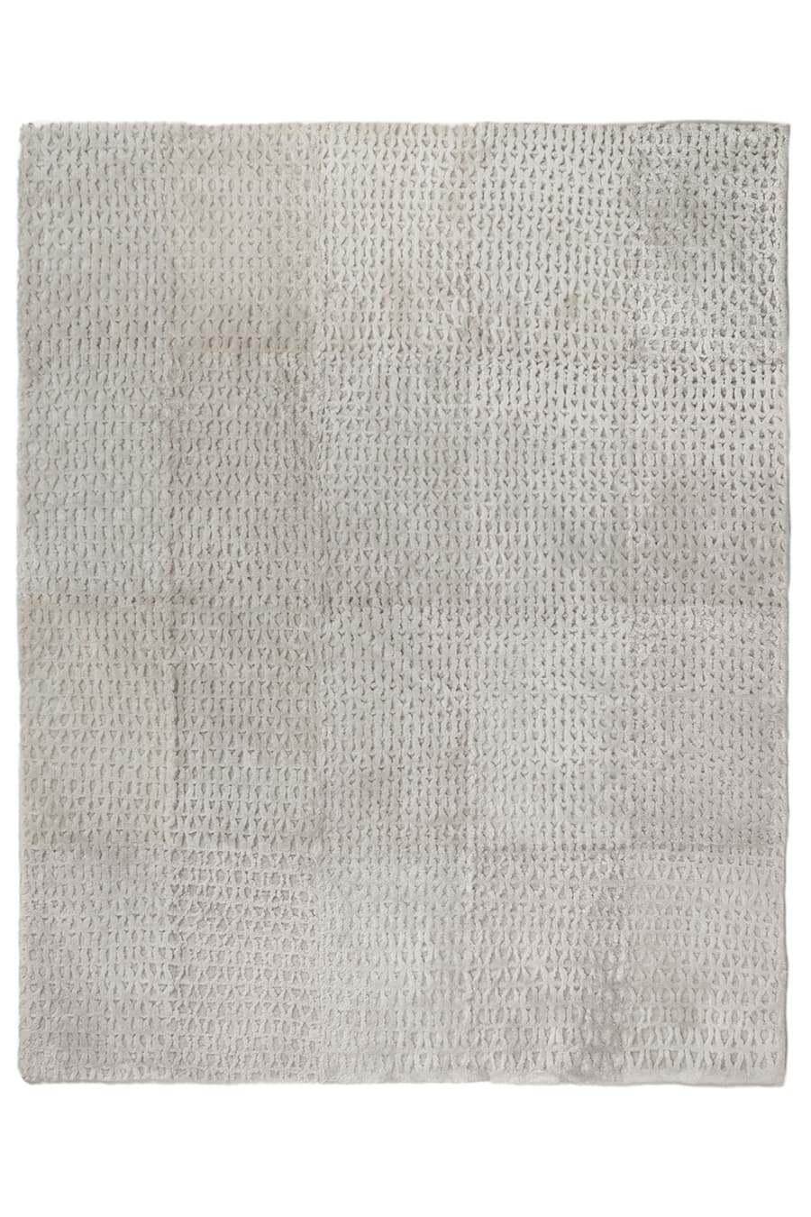 AMANDA - Sculpted Grey Rug - Homelosophy, view 2